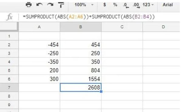 Sử dụng hàm SUMPRODUCT 2